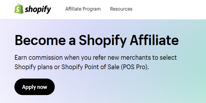 Shopify Affiliate Program