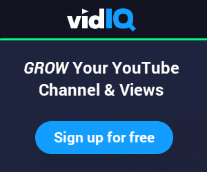 VidIQ Ad Banner 2023