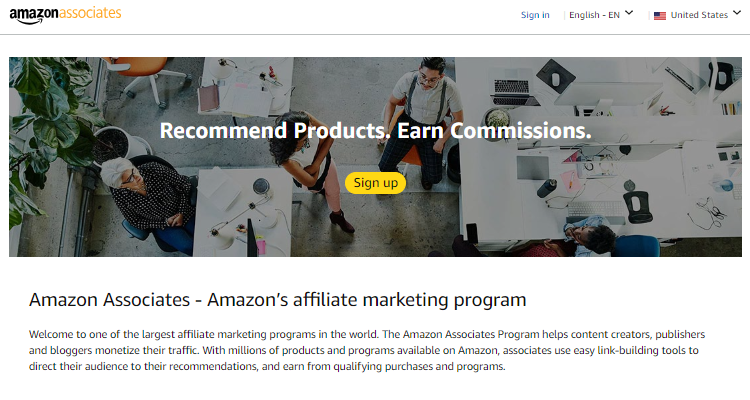 Amazon Affiliate Program