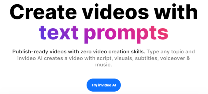 Invideo AI Tools